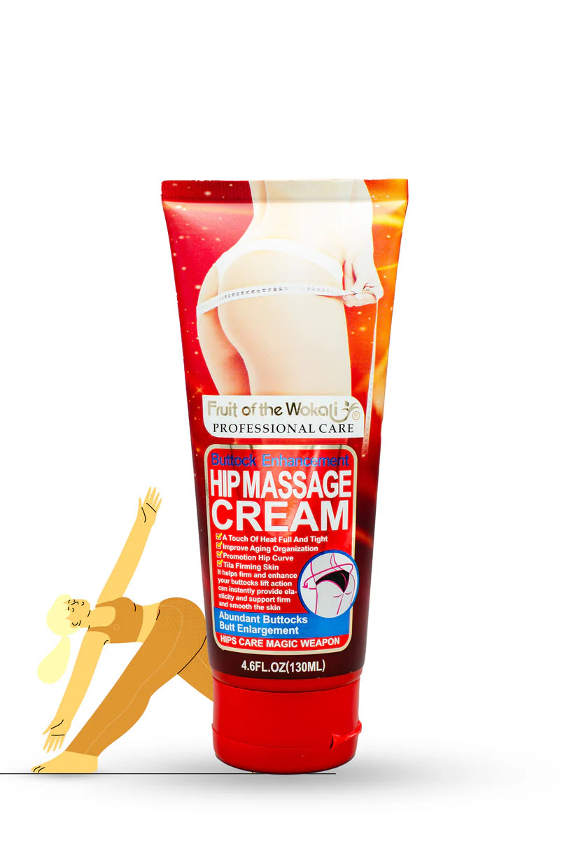 HIP Massage Cream - Buttock Enhancement | Wokali (130ml)