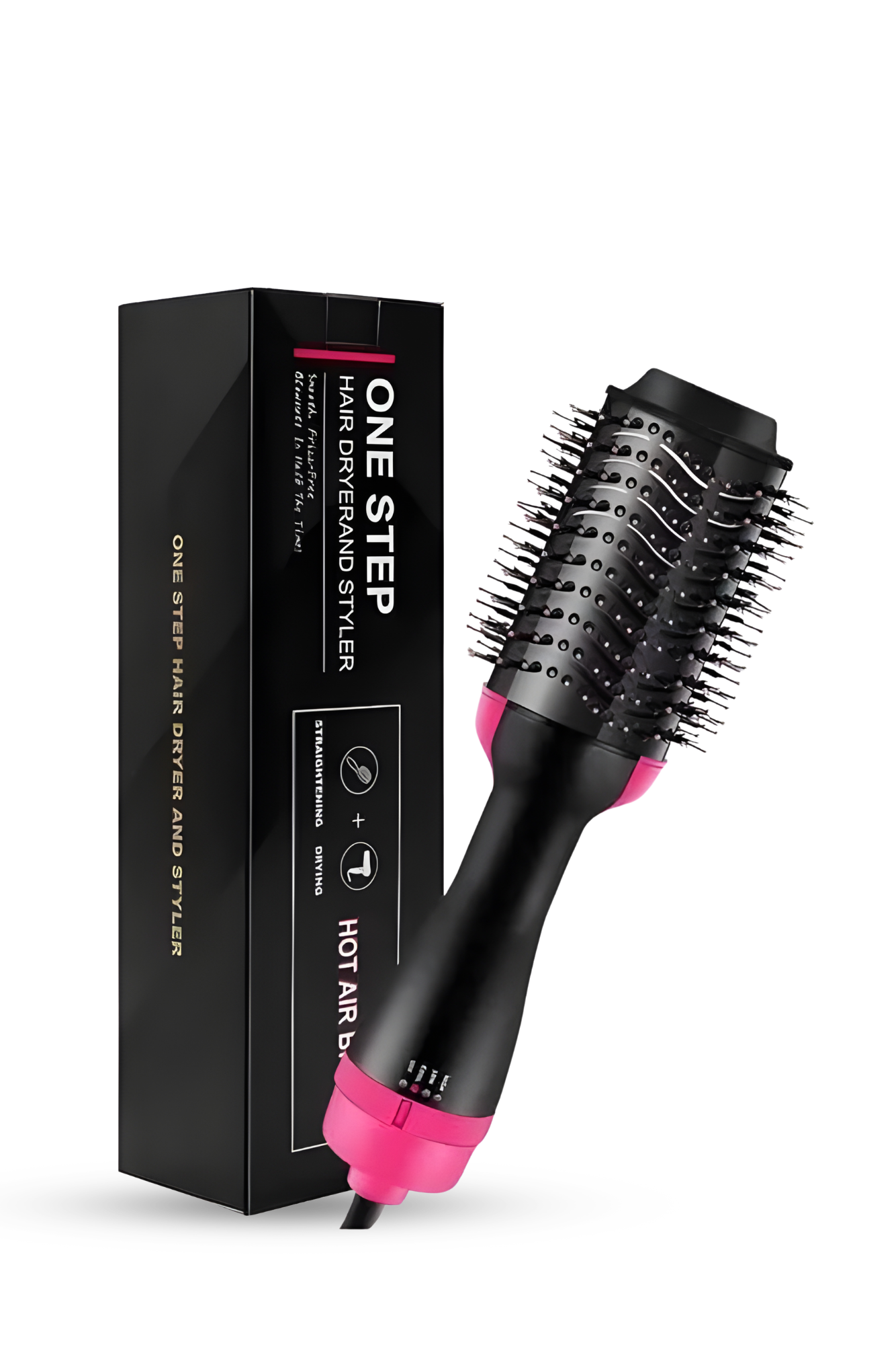 3 in 1 One Step Hair Dryer & Styler Brush – Hot Air Brush for Drying, Straightening & Volumizing | Imported Premium Quality