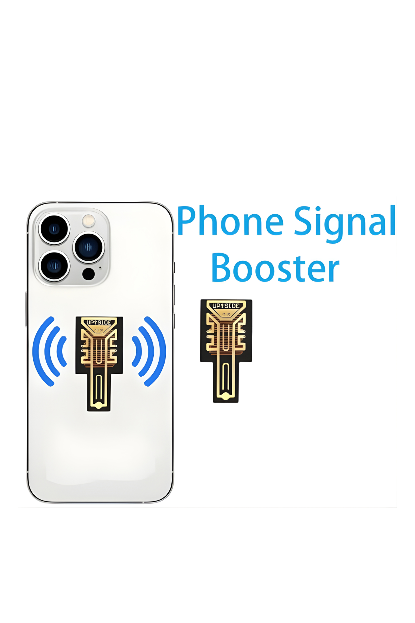 Mobile Signal Booster Sticker – Internet Speed Boost Patch | Generation X Plus Network Enhancer for Smartphones