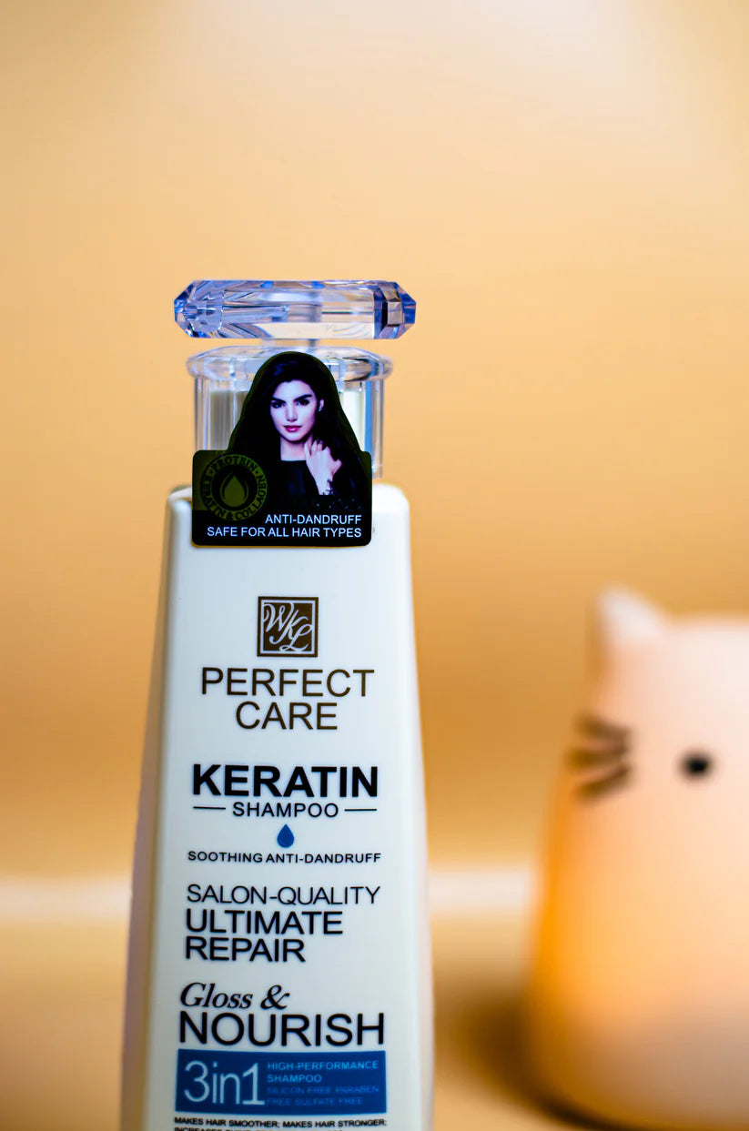 Keratin Shampoo - Silicon - Paraben & Sulphate Free| Perfect Care (520ml)