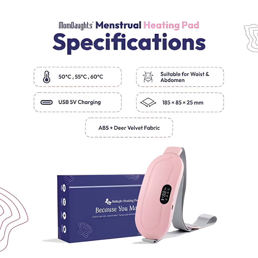 Period Pain Relief Heating Belt with Massage Modes