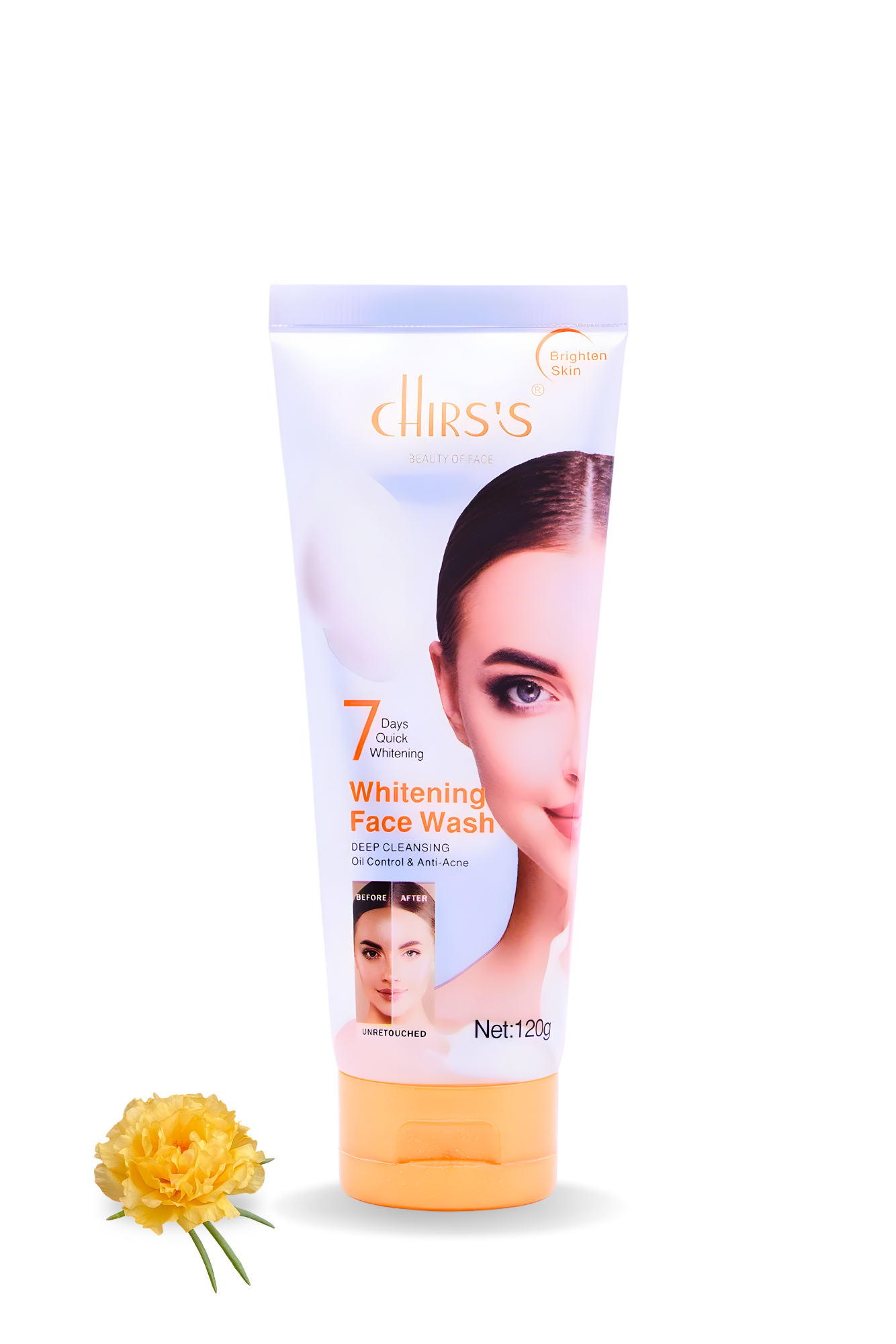 Chris’s Professional 7 Days Quick Whitening Face Wash – Deep Cleansing Oil Control Anti-Acne | 120 g
