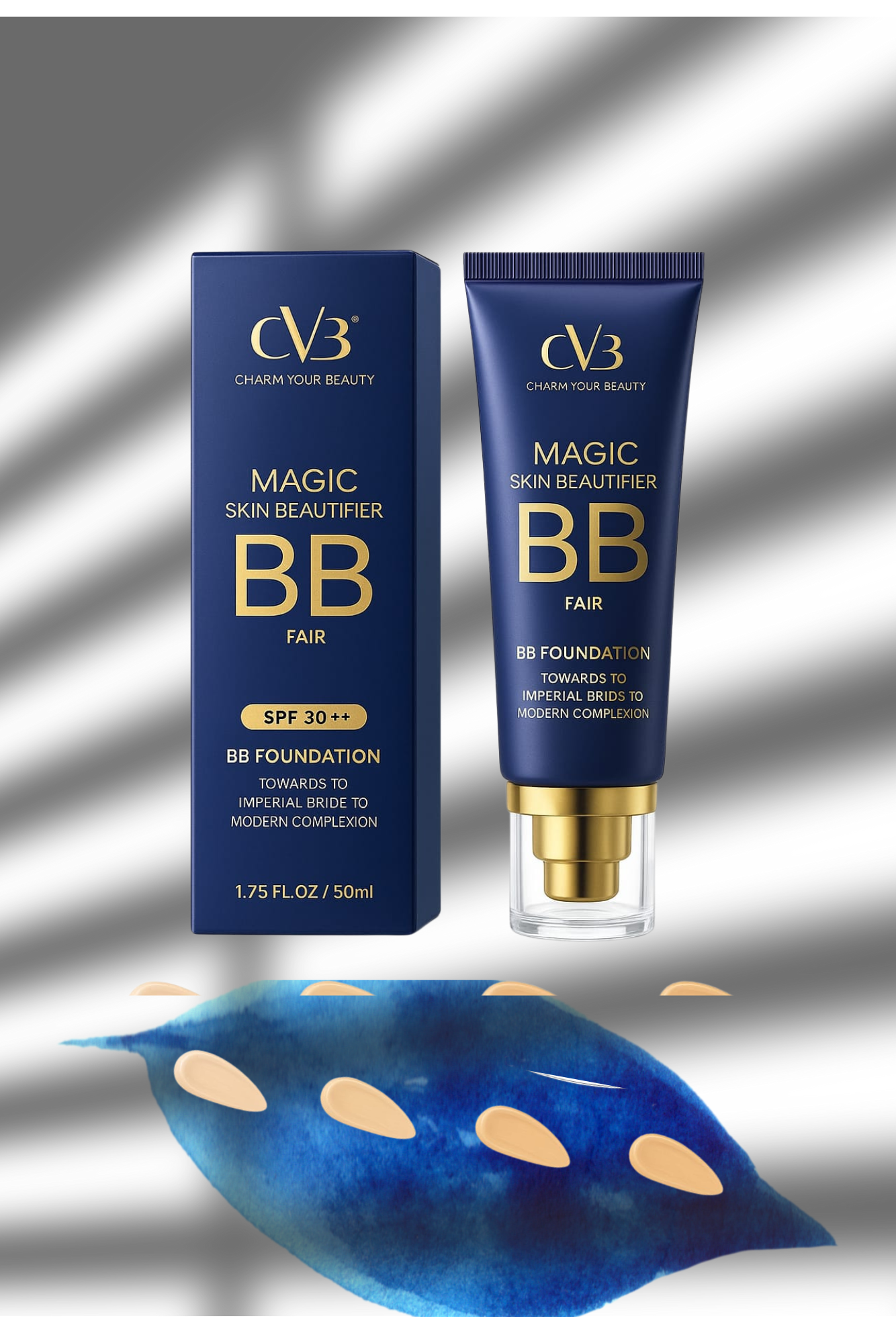 BB Fair Foundation Cream - Magic Skin Beautifier SPF 30++ (50ml) | CVB