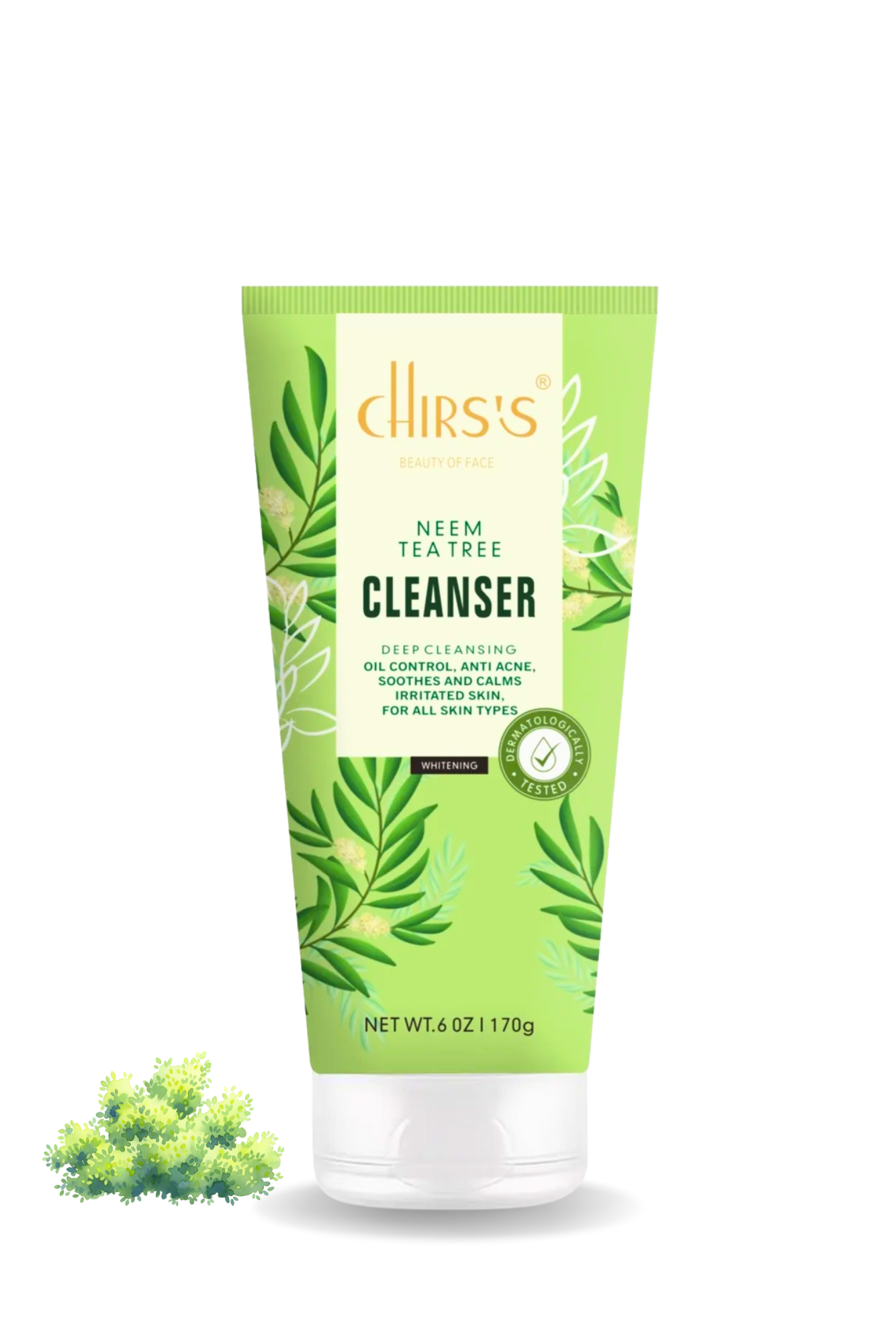 Chris’s Professional Neem Tea Tree Cleanser – Deep Purifying Anti-Impurity Face Cleanser - | 170 g