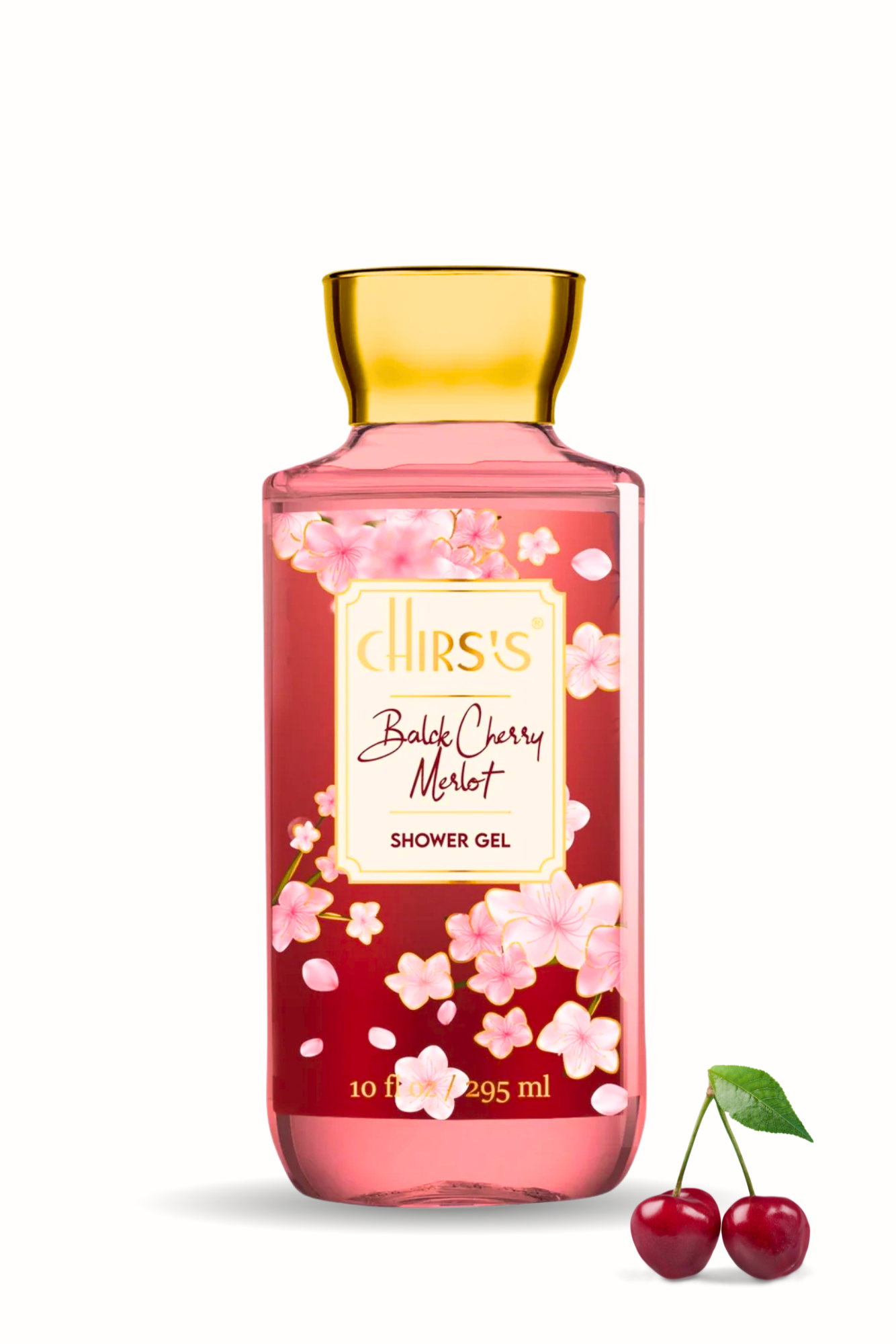 Chirs's Professional Shower Gel, Black Cherry Merlot Fragrance | 295 ml