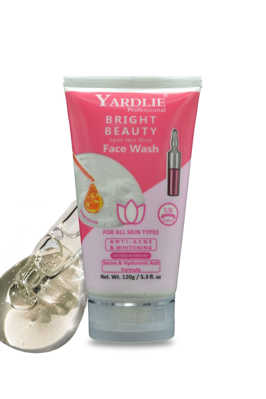 Yardlie Beauty Face Wash with Dragon Serum – Glow & Skin Repair Cleanser | 120 ml