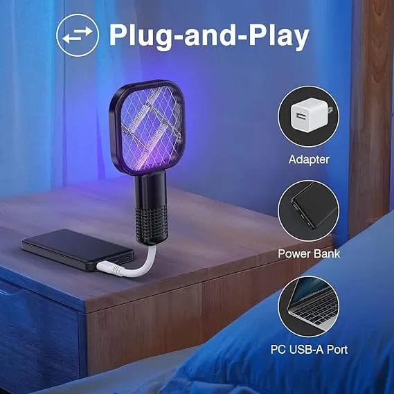 Mini Electric USB Mosquito Racket