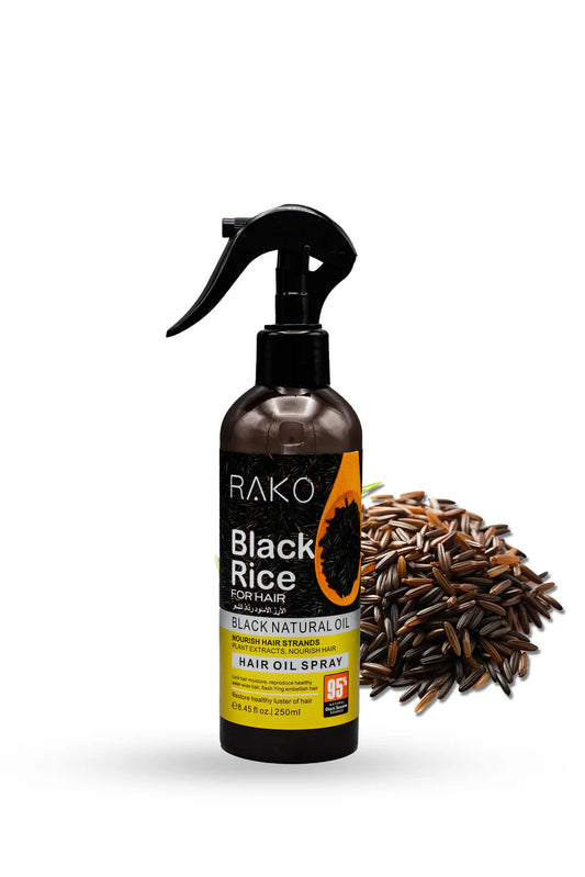Black Rice Hair Oil - Oil Spray | RAKO (250ml)