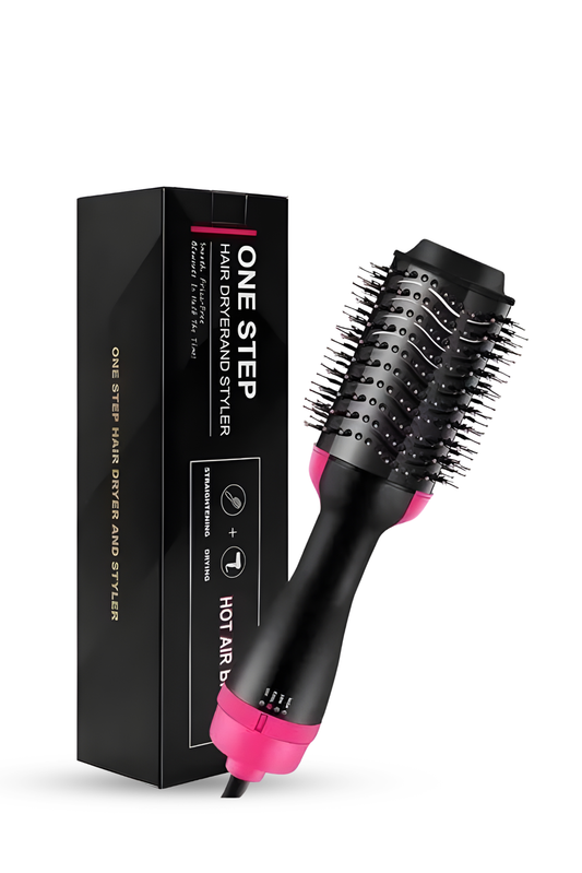 3 in 1 One Step Hair Dryer & Styler Brush – Hot Air Brush for Drying, Straightening & Volumizing | Imported Premium Quality
