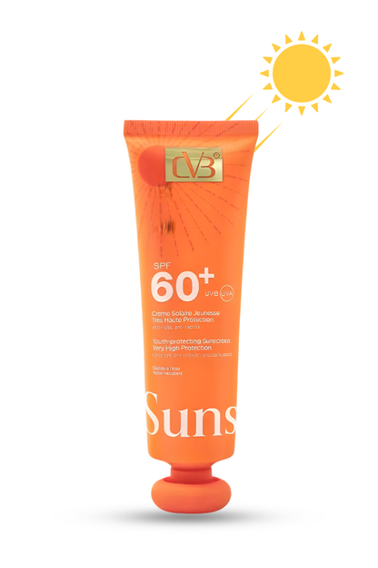 CVB UV Protection Sunscreen – UVA/UVB Youth Protecting Formula | Very High Protection SPF 60+ / 50+ / 45+