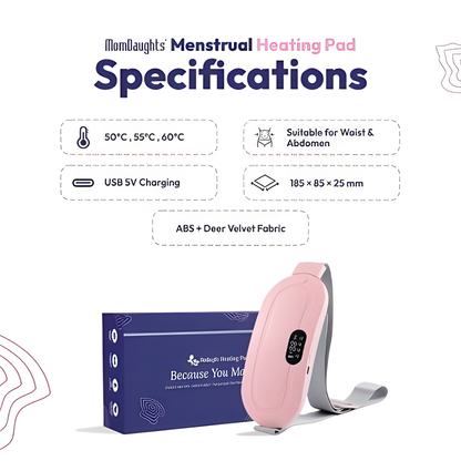 Period Pain Relief Heating Belt with Massage Modes