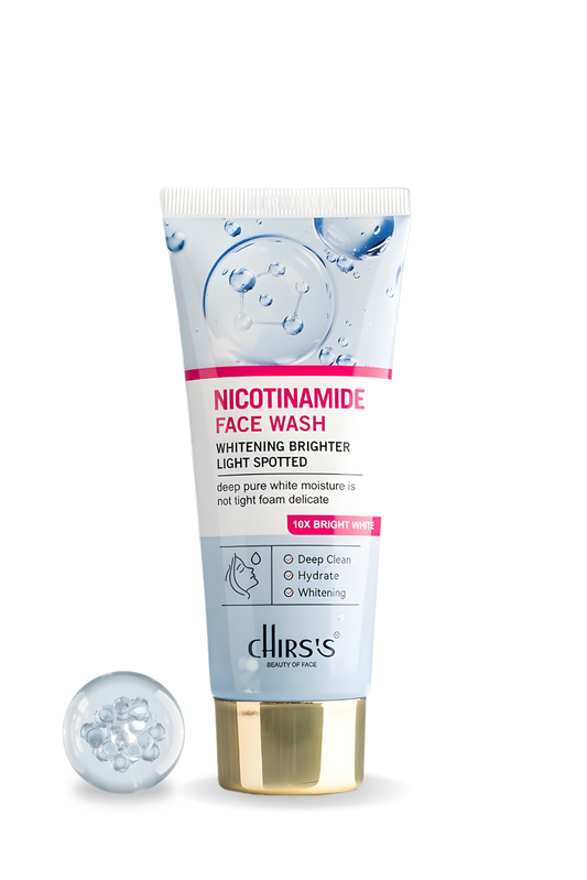 Chris’s Professional Nicotinamide Face Wash – Deep Clean Hydrating Brightening Cleanser for Dark Spots | 100 g