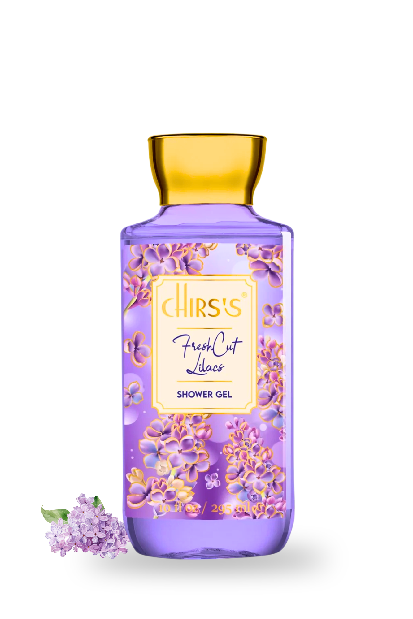 Chris’s Professional Fresh Cut Lilacs Shower Gel – Fragrant & Moisturizing Body Wash | 295ml