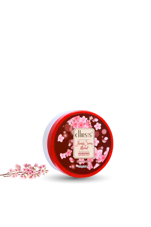 Chirs's Professional Black Cherry Merlot Moisturizing Cream | Deep Hydration Nourishing Skin Cream | 150 g