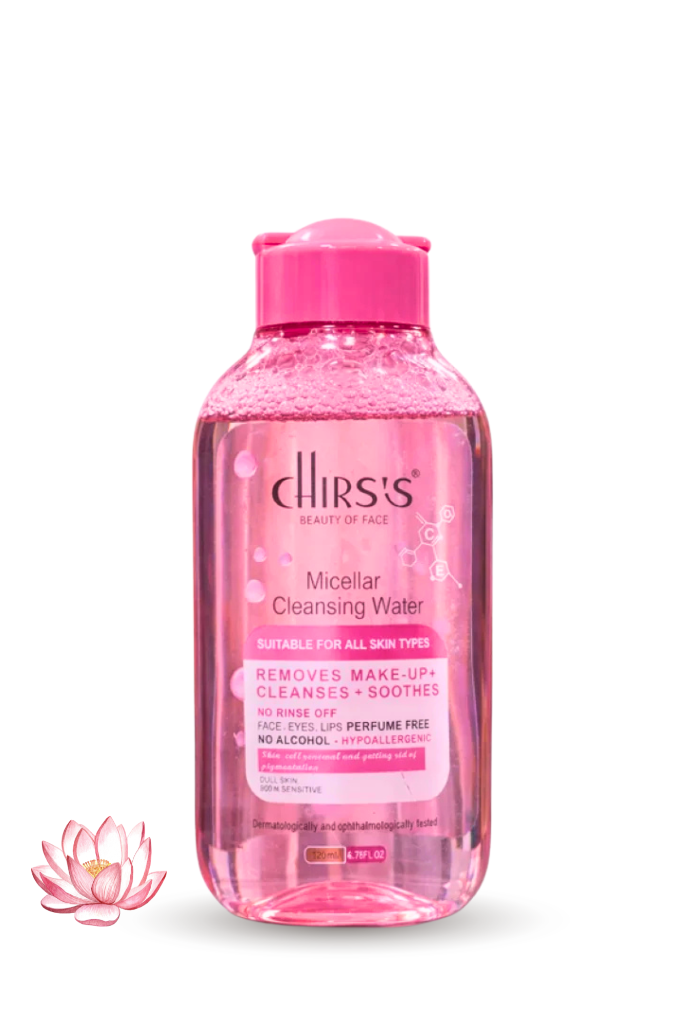 Chris’s Professional Micellar Cleansing Water – Gentle Daily Cleanse for All Skin Types | 125 ml