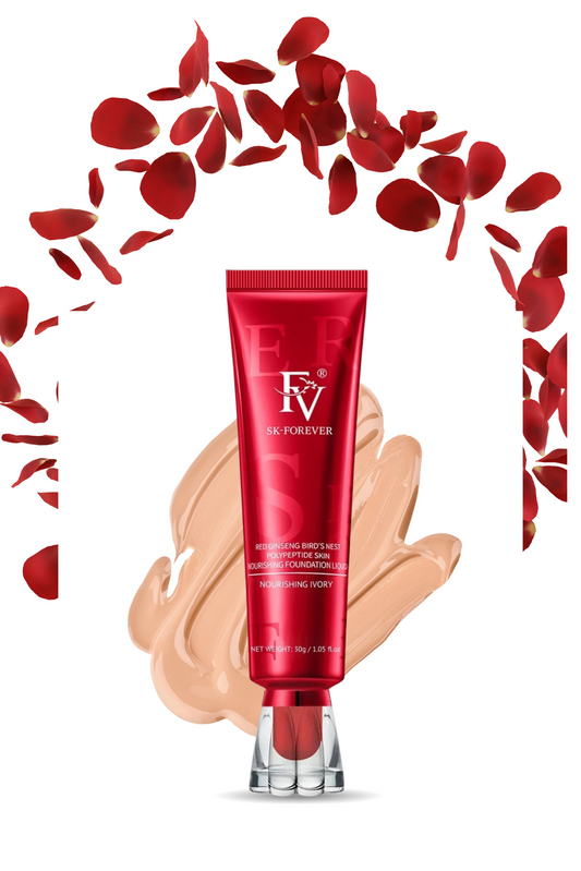 FV Waterproof Liquid Foundation | Lightweight & Medium Coverage | Makeup for Oily & Dry Skin (30ml)
