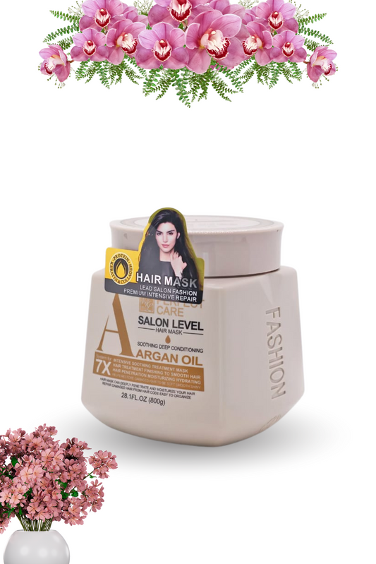 Perfect Care Argan Oil Hair Mask – Salon-Level Repair & Intense Moisture Treatment | Wokali (800g)