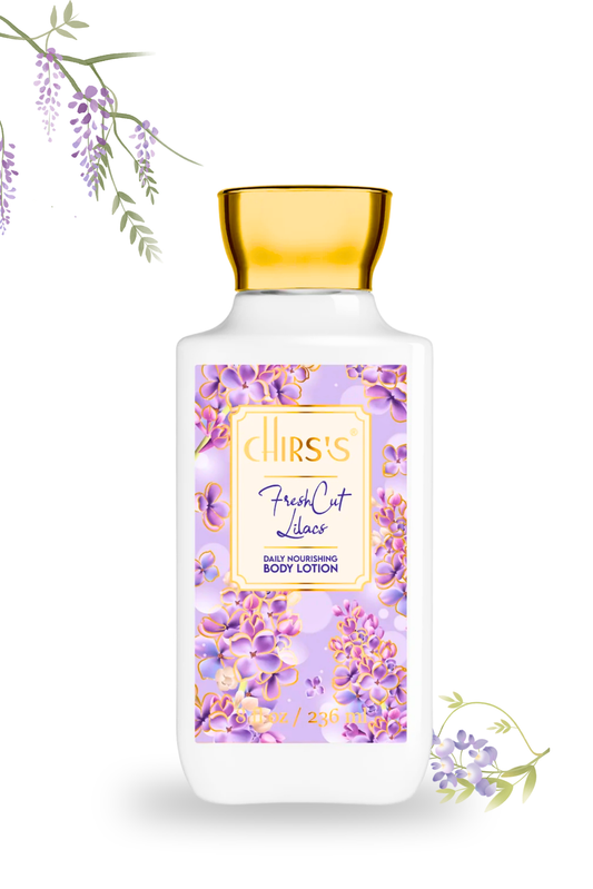 Chirs's Professional Nourishing Body Lotion, Fresh Cut Lilacs Fragrance | 236 ml
