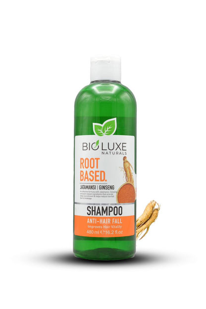 Ginseng Root Shampoo - Strengthen & Revitalize Hair | Bio Luxe (480ml)