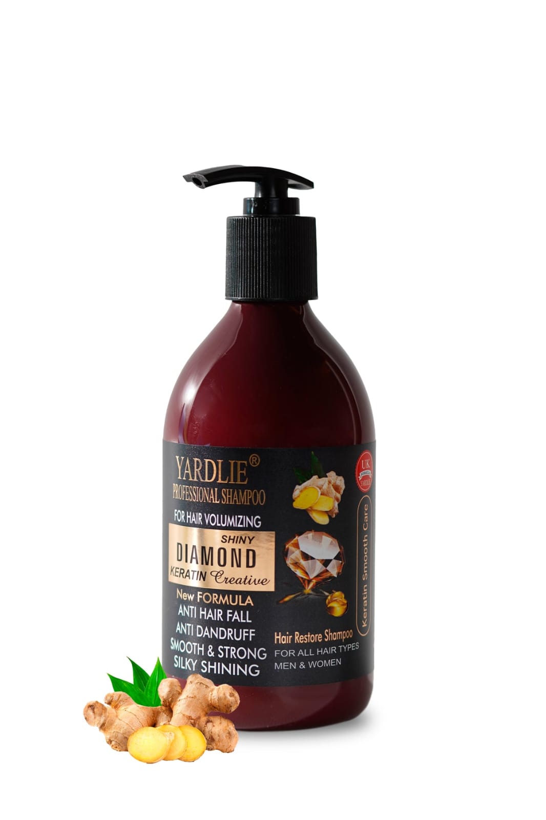 Diamond Shampoo - Luxurious Glow & Deep Nourishment | Yardlie (550g)