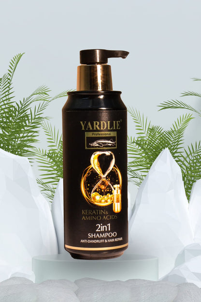 Keratin & Amino Acid Shampoo - Smooth , Strengthen & Repair | Yardlie (500ml)
