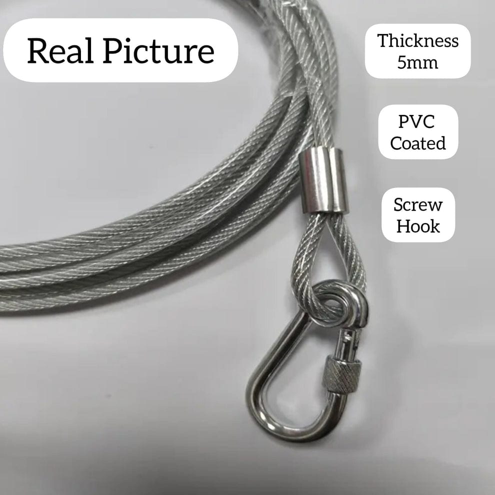 Stainless Steel PVC Coated Clothes Drying Rope