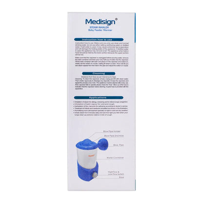 Medisign 4-In-1 Steam Inhaler + Feeder & Food Warmer + Egg Boiler